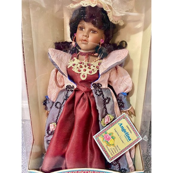 African American doll, Angelina Visconti doll, NEW in Box, 18" Height, so cute - Picture 7 of 17